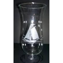 32088 Sailing Ship Sconces One Only glass-sconces-hurricanes Adrianas Specialty Lamp Shades