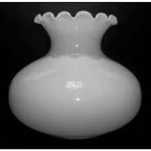 32089 Large White Opal Student Shade -7 Inch 7-student-lamp-shades Adrianas Specialty Lamp Shades