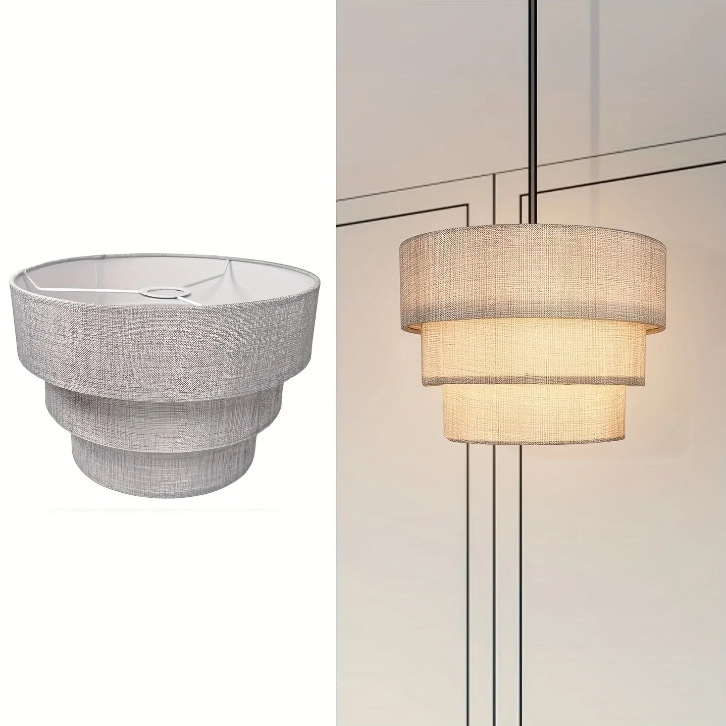 3-Layer Modern Pendant Light Cover