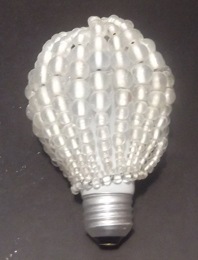 32234 Beaded Mogul Bulb Cover - Adrianas Specialty Lamp Shades