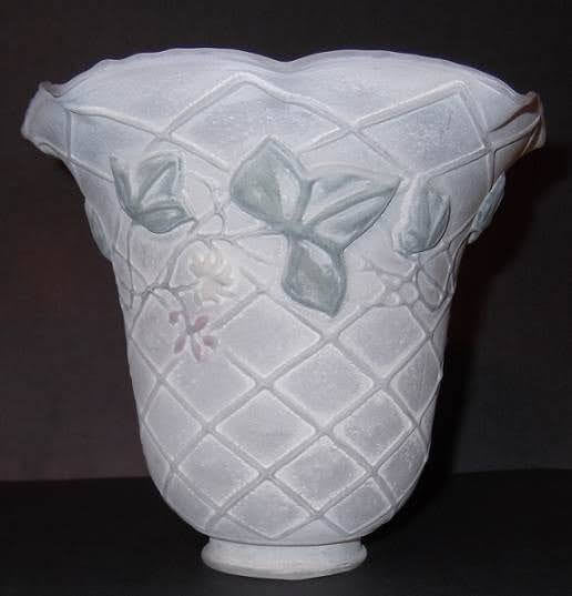 32254 Lattice Leaf And Berry Pendant - Adrianas Specialty Lamp Shades