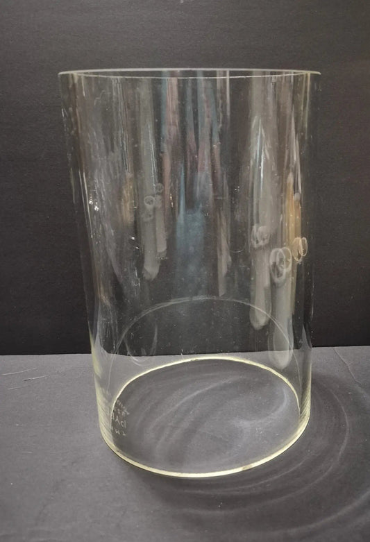33233 Large Borosilicate Glass Cylinder – 12" Tall, 6" Wide - Adrianas Specialty Lamp Shades