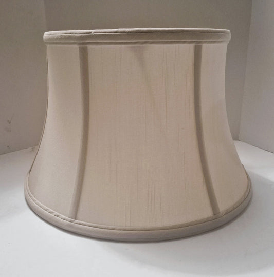 33563 Beige Silk Bridge Lamp Shade - Adrianas Specialty Lamp Shades