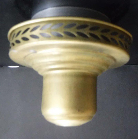 33995 Brass Gone with the Wind Ball Shade Holder - Specialty Shades