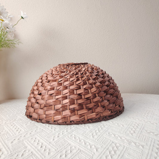 Modern Handwoven Bohemian Bamboo Pendant Light Shade - Adrianas Specialty Lamp Shades