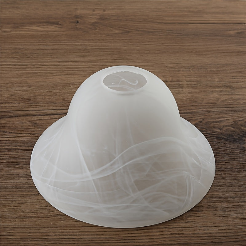 1pc Modern White Frosted Glass Light Shade