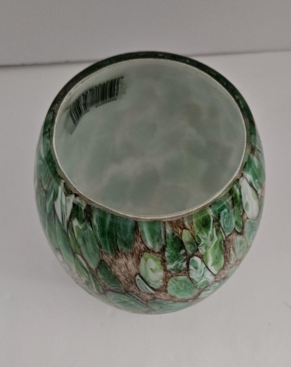 39119 Green Granite Pendant green pendnat lamp shde Adrianas Specialty Shades
