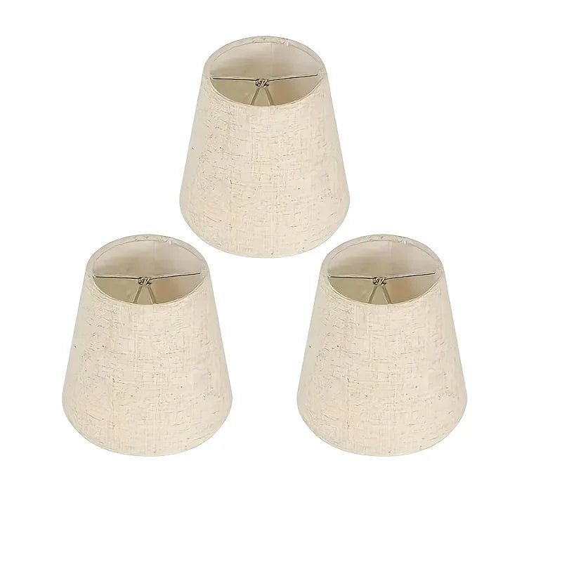 3/6pcs Modern Beige Lampshades