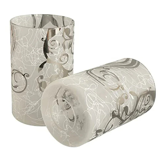 2-Pack Elegant Floral Lamp Shades