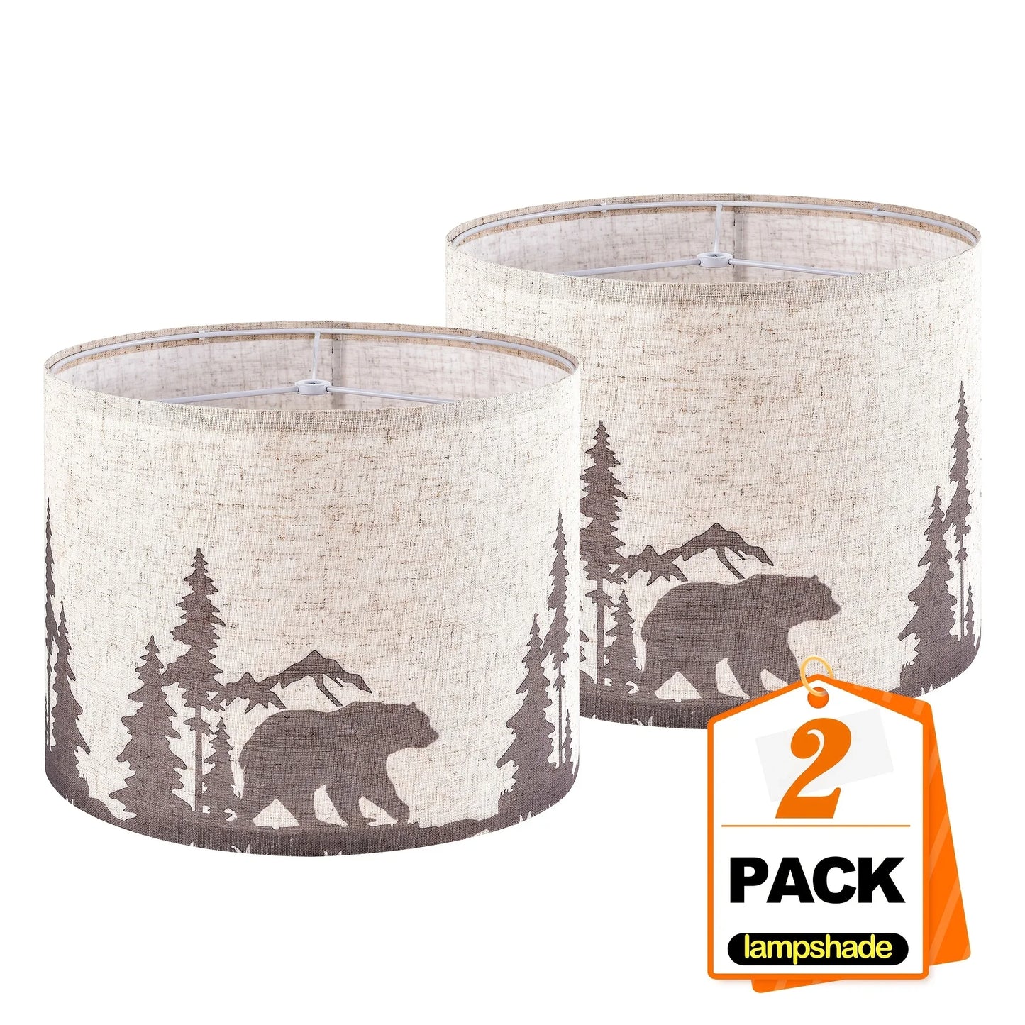 Lampshades GO&SO Drum Shades Set of 2