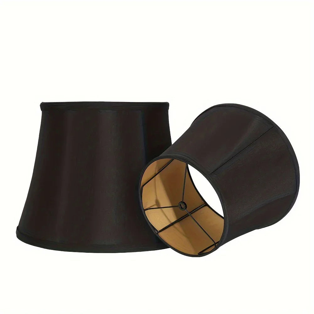 Double Royal Style Foldable Medium Lamp Shade Set of 2