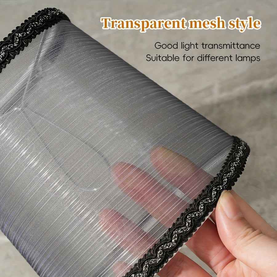 Modern and stylish fabric lampshade, E14 bulb clip bubble lampshade, easy installation, multiple colors available, suitable for bedside lamps, table lamps, floor lamps, wall lights, can be used in living rooms, bedrooms, stud