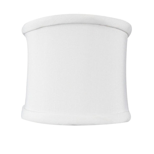 4"W x 4"H Down White Clip-on Sconce Half-Shell Lampshade - Adrianas Specialty Lamp Shades