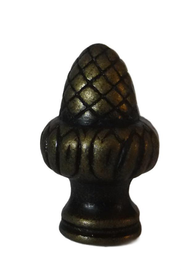 50086 Antique Acorn Finials lamp-finials Adrianas Specialty Lamp Shades