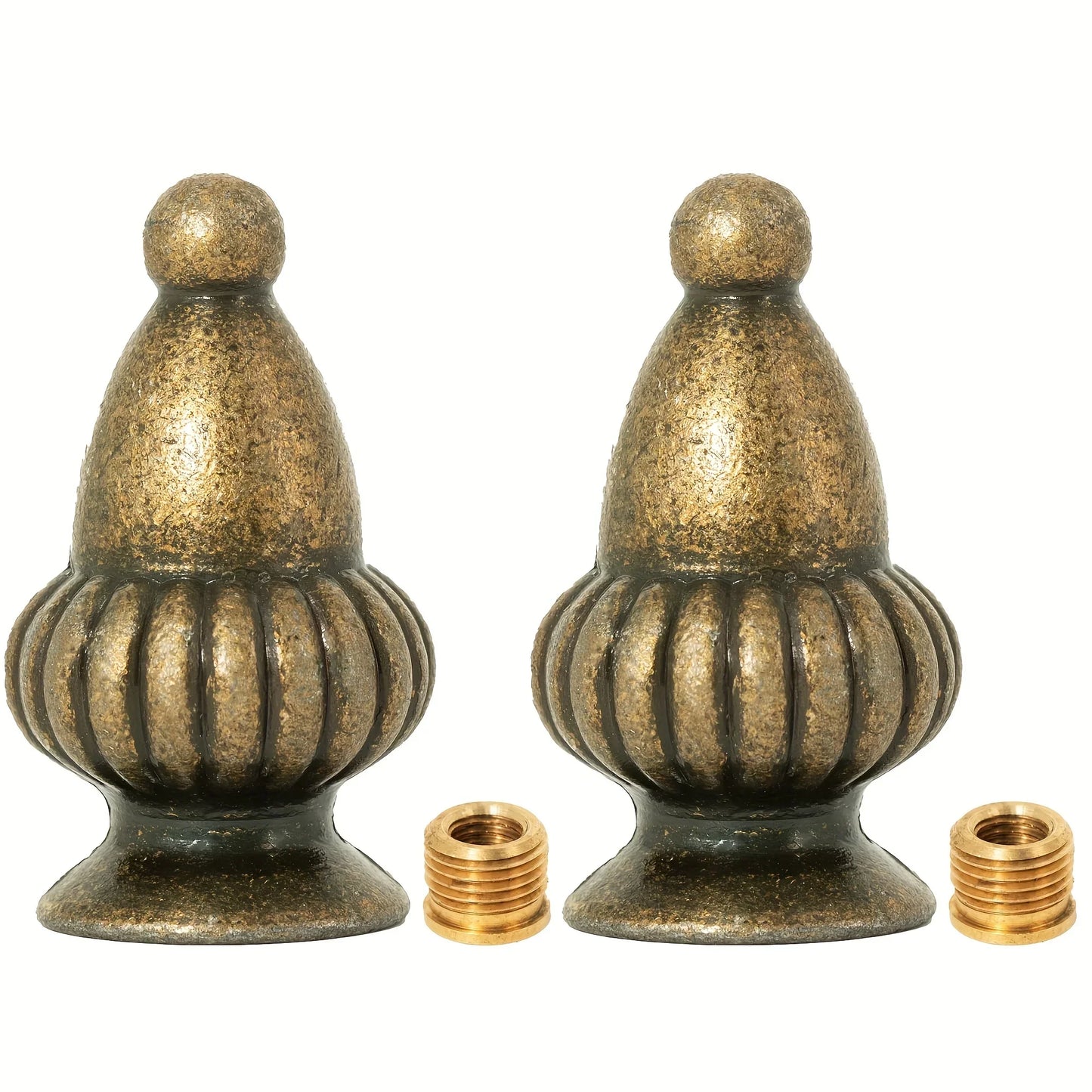 Brass Lamp Finial Cap Knob Retro Lamp Finial
