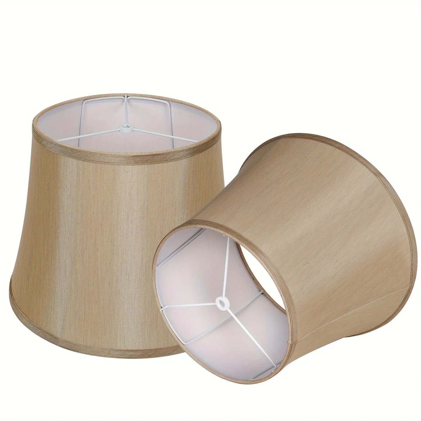 Double Royal Style Foldable Medium Lamp Shade Set of 2