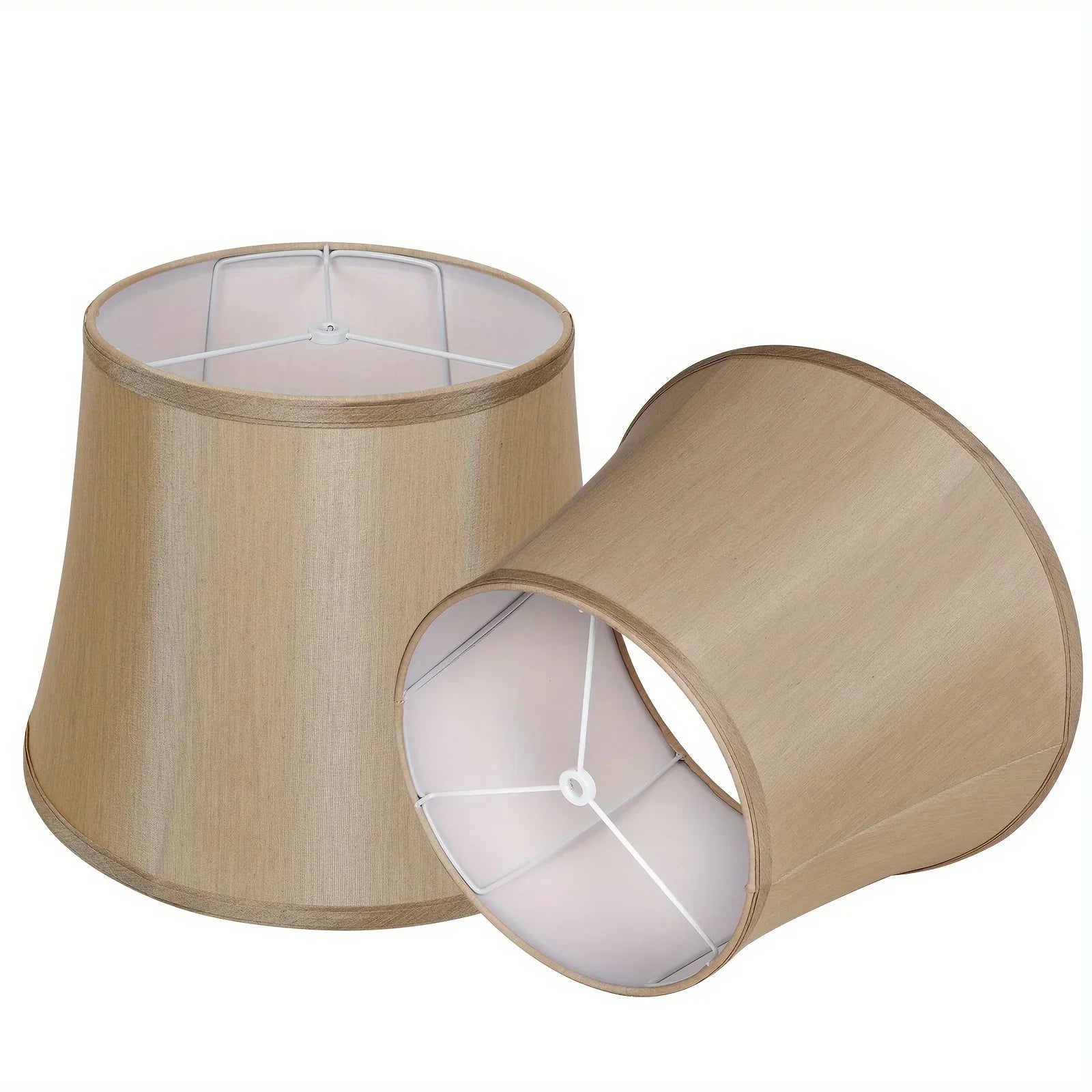 Double Royal Style Foldable Medium Lamp Shade Set of 2