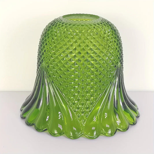 1pc Vintage Green Glass Wall Light Shade