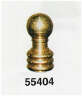 55404 Detail Ball Finial - Adrianas Specialty Lamp Shades