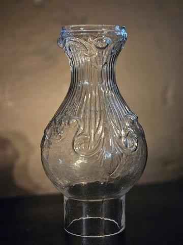 57994 Clear Princess Freather Chimney - Adrianas Specialty Lamp Shades