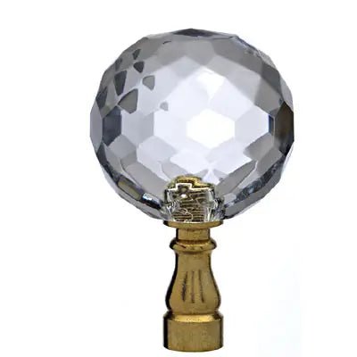 59312 Crystal Ball Finials - Adrianas Specialty Lamp Shades
