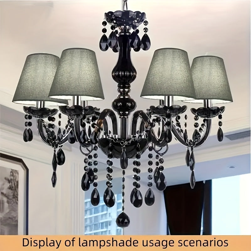 6pcs Neutral Chandelier Lamp Shades