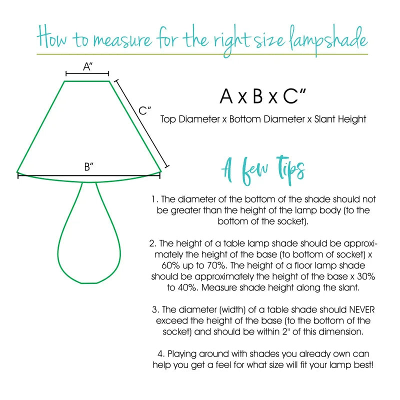 Slant Transitional Bell Double Smocked Pleat Softback Lampshade