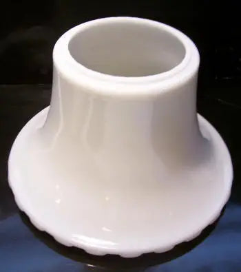 61000 Funeral White Opal Floor Lamp Shades - Adrianas Specialty Lamp Shades