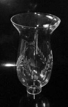 61298 Eight Inch Wheat Cut glass-sconces-hurricanes Adrianas Specialty Lamp Shades