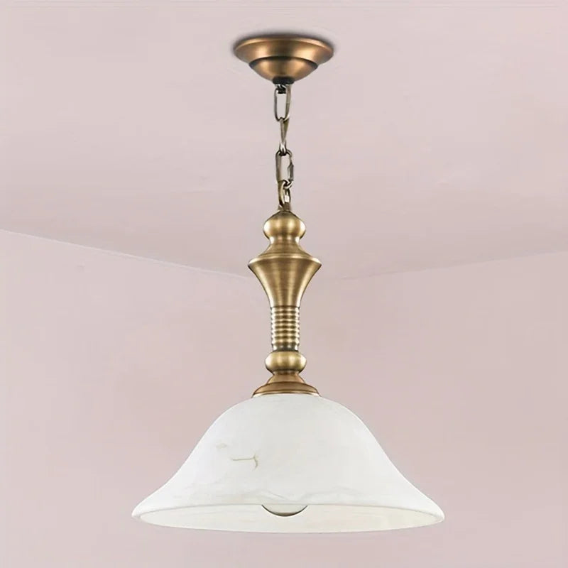 1pc American Brown Milky White Glass Lampshade