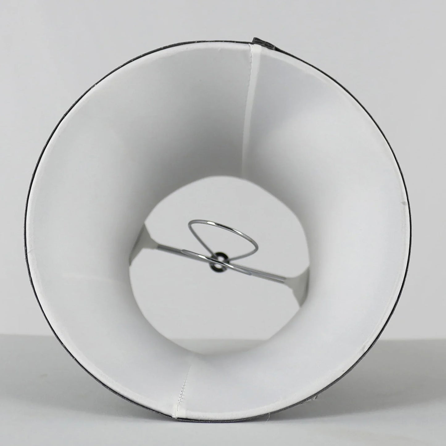 Meriville Faux Silk Clip On Chandelier Lamp Shades, 4-inch by 6-inch by 5-inch, Bell shape