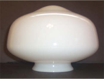 Opal School House Shade: Timeless Elegance - Adrianas Specialty Lamp Shades