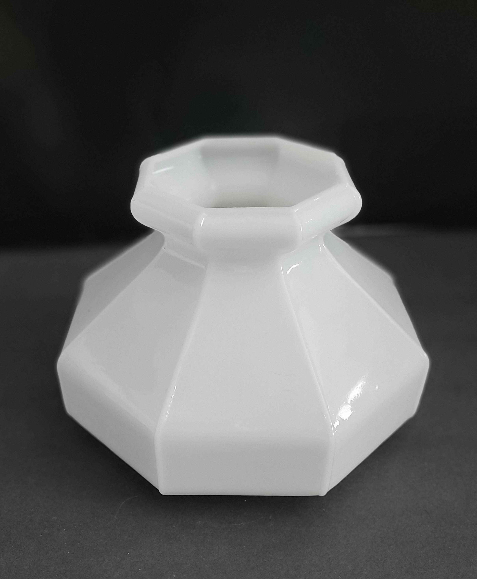 63320 Opal Octagon Student Lamp Shades - Adrianas Specialty Lamp Shades