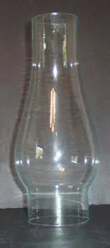 66112 Clear Glass Lamp Chimney – 6" Height, 1⅝" Fitter - Adrianas Specialty Lamp Shades