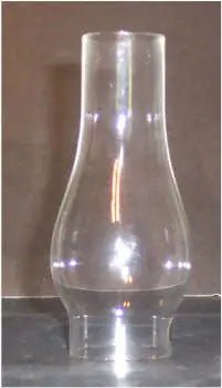 66195 Clear Glass Lamp Chimney – 5" Height, 2³⁄₁₆" Bulge - Adrianas Specialty Lamp Shades