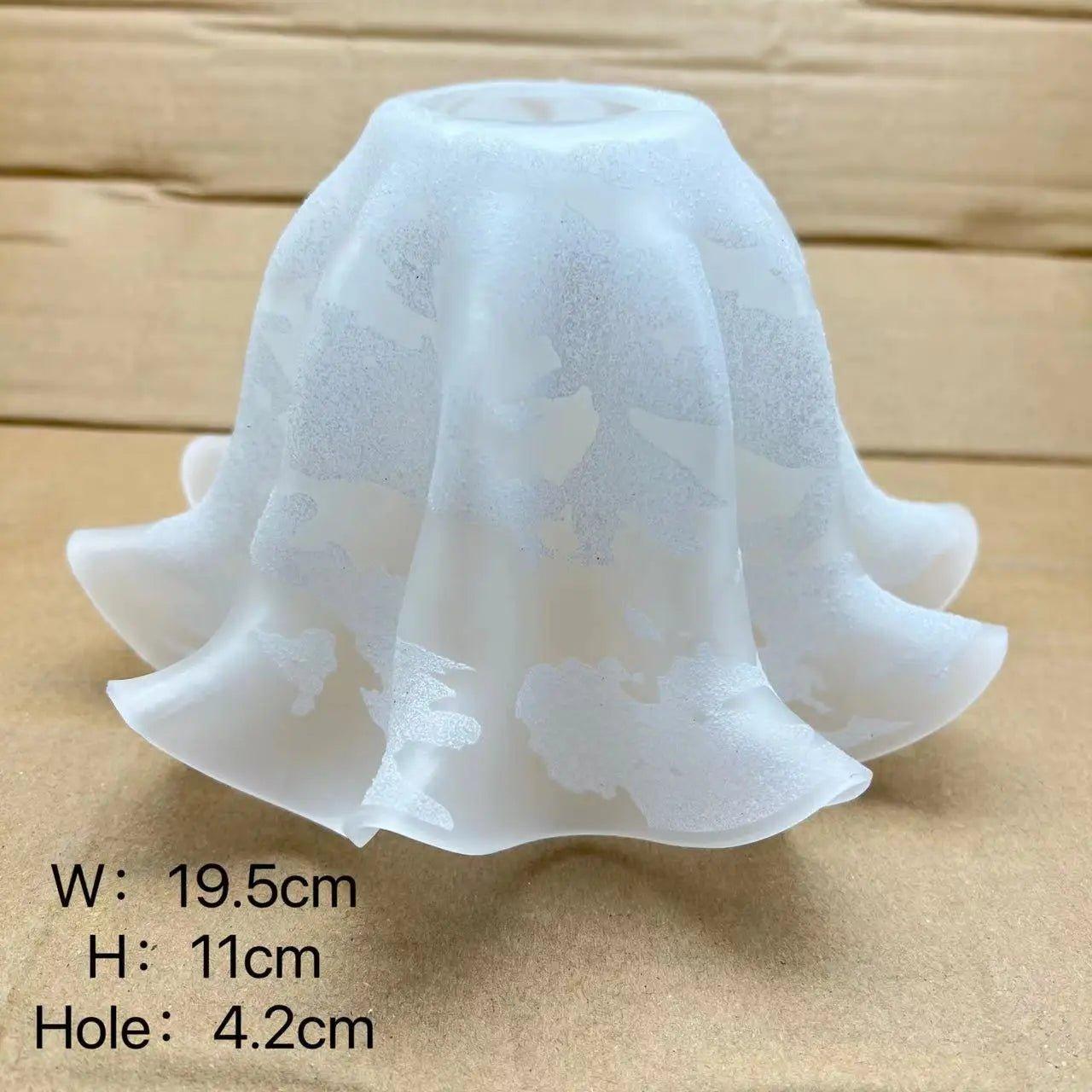 66268 - Glass Lamp Shade Replacement Lamp Cover Frosted - Specialty Shades