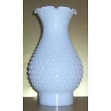 66410 Hobnail Chimney Opal Hobnail Chimney lamp-chimneys Adrianas Specialty Lamp Shades