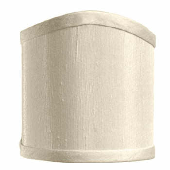 Elegant Shield Clip On Cream Sconces - Adrianas Specialty Lamp Shades