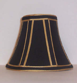 Black Dramatic Gold Candelabra Chandelier - 68856 - Adrianas Specialty Lamp Shades
