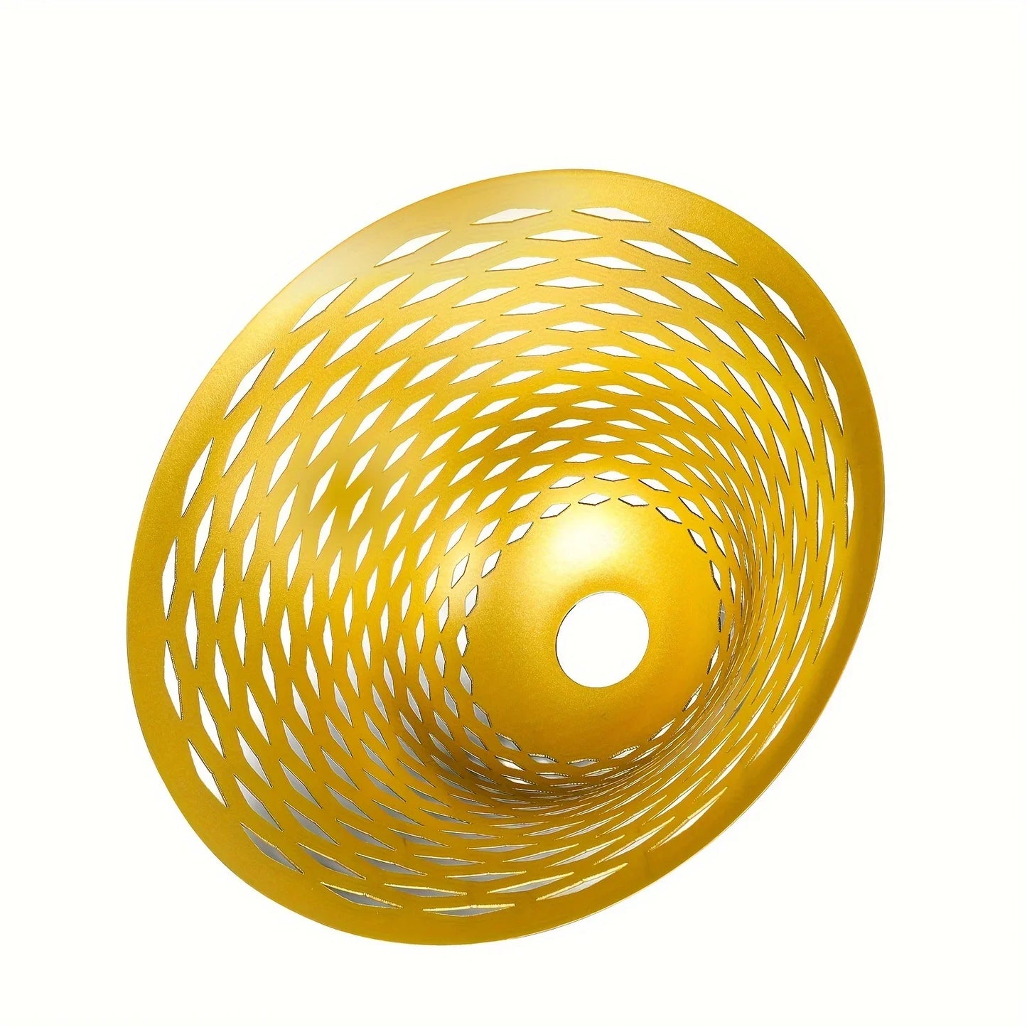 2pcs 12.2*7.5*4.9" About 2.9 Pounds/set Black Outside And Golden Daisy Inside