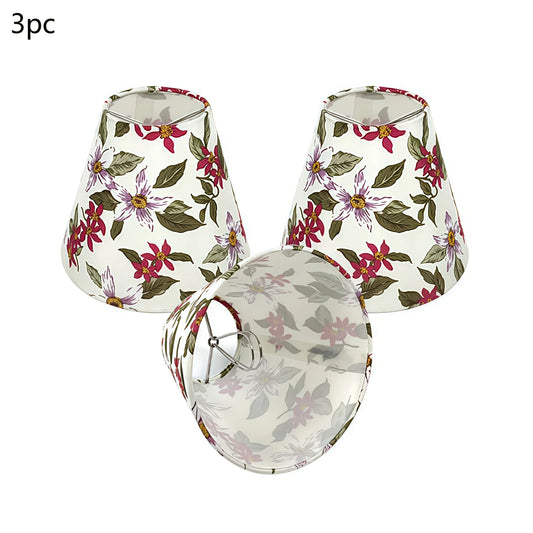 3/6pcs Modern Fabric & Metal Ceiling Fixture with Soft Glow Lampshade