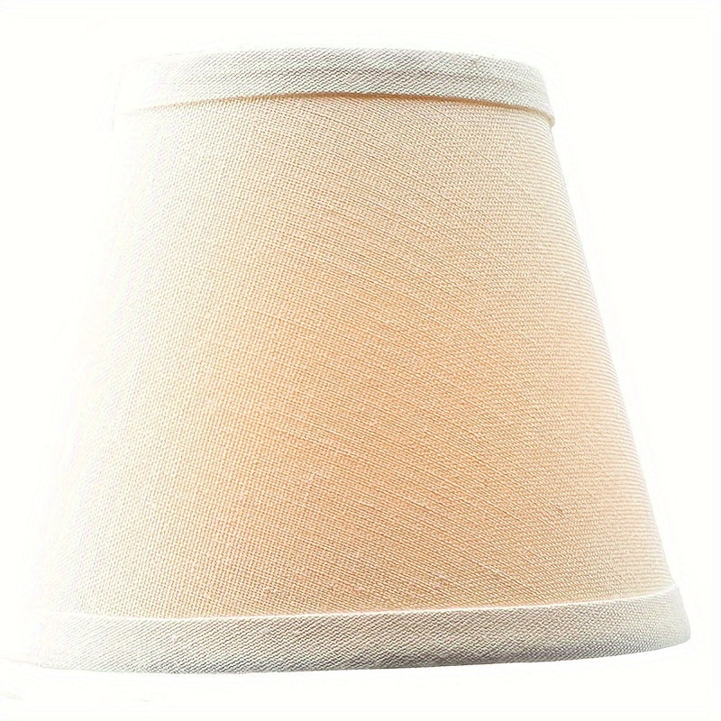 Modern Linen Lamp Shade - Clip-On Design For Table, Pendant & Floor Lamps - No Wiring Needed