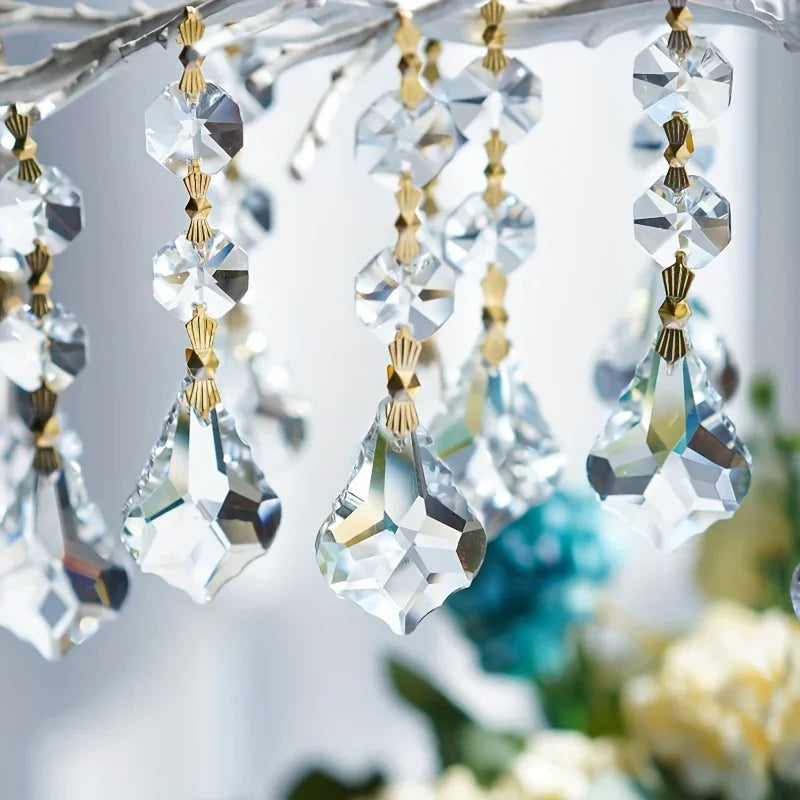 20pcs Elegant Crystal Chandelier Pendants
