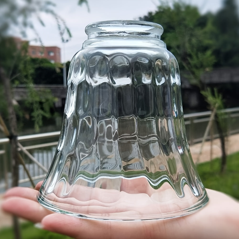 4pcs Set Clear Glass Dome Light Shades