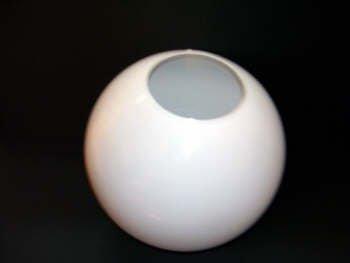 81882 White Acrylic Neck Less Ball - Specialty Shades