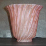 82232 Pink Swirl Pendant Shade - Adrianas Specialty Lamp Shades