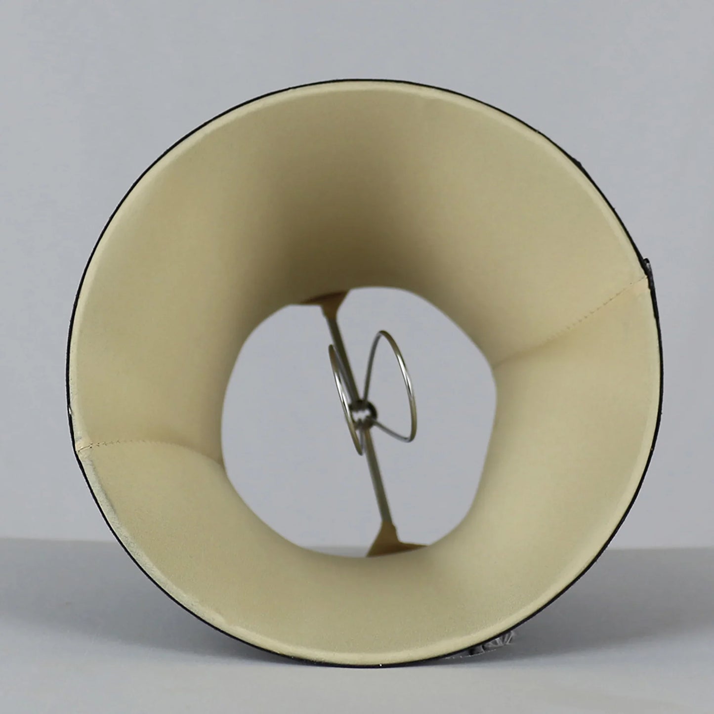 Meriville Faux Silk Clip On Chandelier Lamp Shades, 4-inch by 6-inch by 5-inch, Bell shape