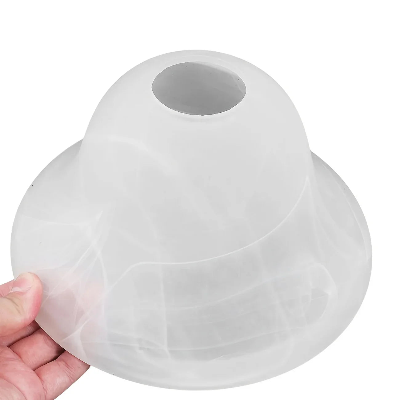 1pc Modern White Frosted Glass Light Shade