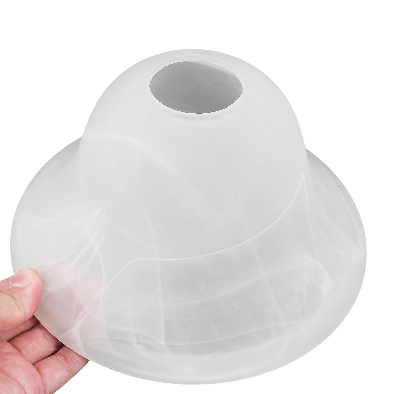 1pc Modern White Frosted Glass Light Shade