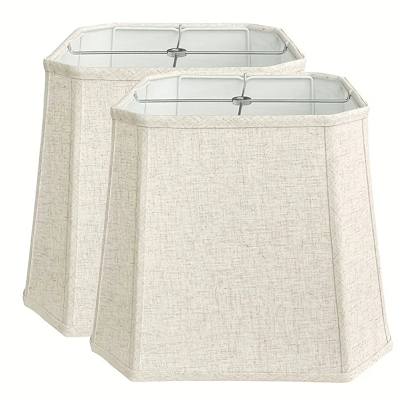 Elegant Square Folding Lamp Shade - 10x13x10.5"